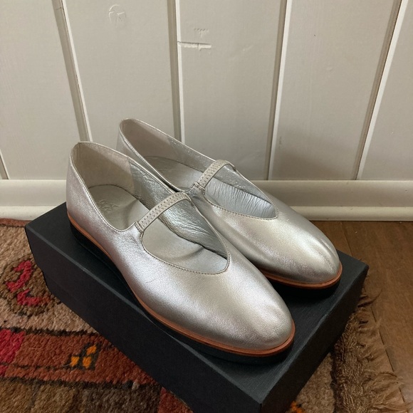 For Zora Silver Ballet Wedge size 10 - Picture 5 of 11